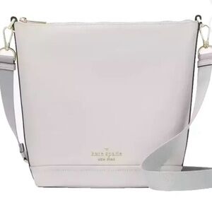 Kate Spade Light Gray Crossbody Bag